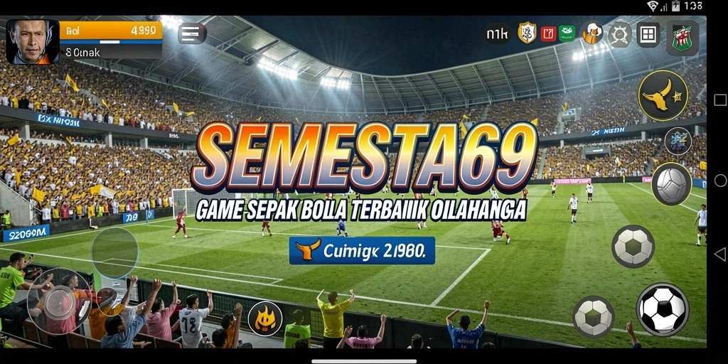 Tampilan gameplay mendebarkan dalam SEMESTA69 yang penuh aksi.